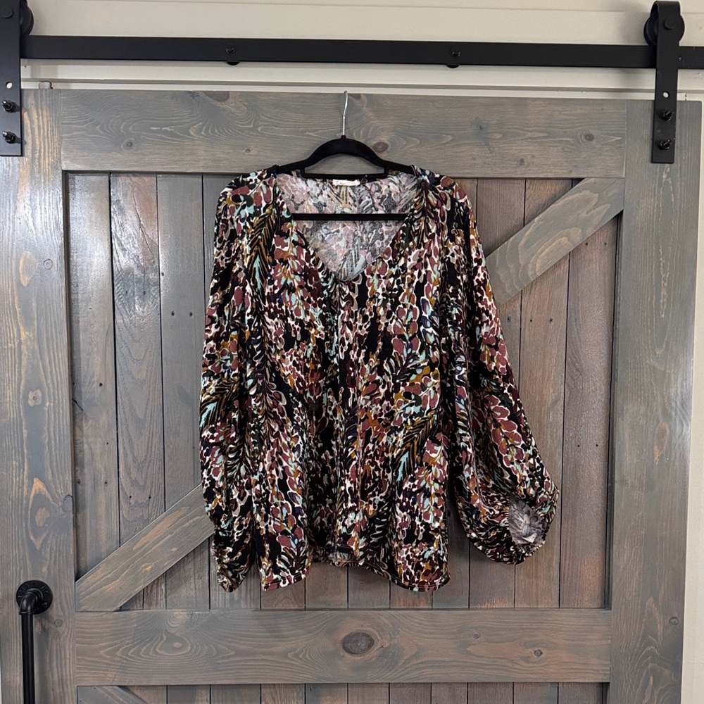 Floral Print Women's Top